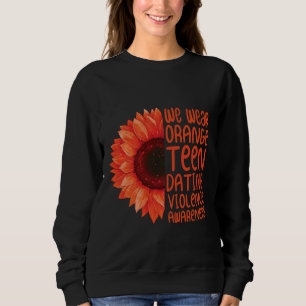 Sudadera girasol Usamos adolescentes Naranjas saliendo con