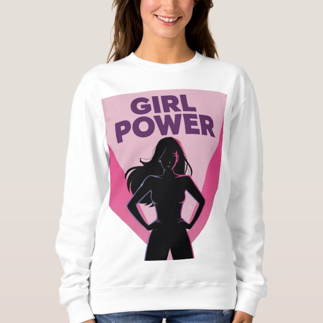 SUDADERA GIRL POWER (Anverso)