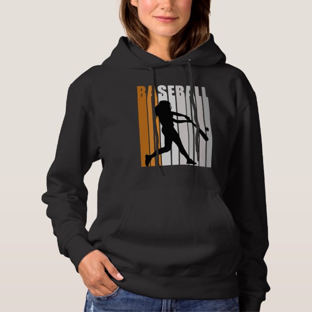 Sudadera Girls Baseball Pretty Softball Fan Enthusiast Wome (Anverso)