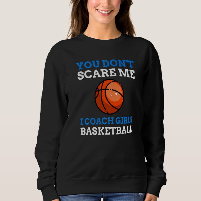 Sudadera Girls Basketball Coach (Anverso)