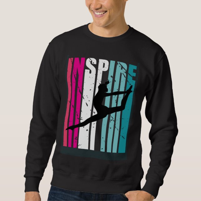 Sudadera Girls Dance Inspire Coach Dance Retro Dancer Danci (Anverso)