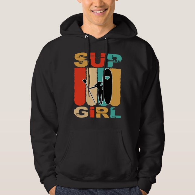 Sudadera Girls SUP Stand Up Paddling Surfer Surfing (Anverso)