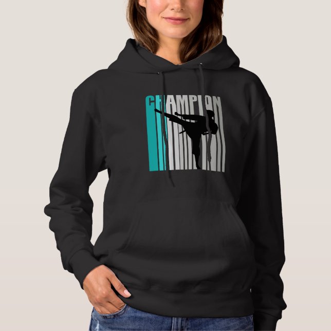 Sudadera Girls Turquoise Jiu Jitsu Champion Jiu Jitsu Team (Anverso)