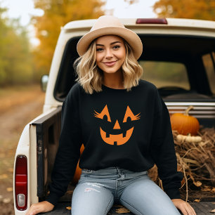 Sudadera Girly Jack O Lantern Calabaza Halloween