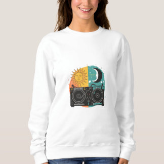 Sudadera Giro celeste: DJ Sun & Moon T-Shirt