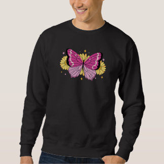 Sudadera Giro de mariposa cúrcuta