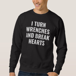 Sudadera Giro Las Pulseras Y Rompí El Corazón Funny Mecánic
