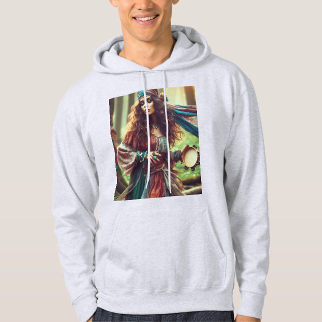SUDADERA GITANA BAILANDO (Anverso)