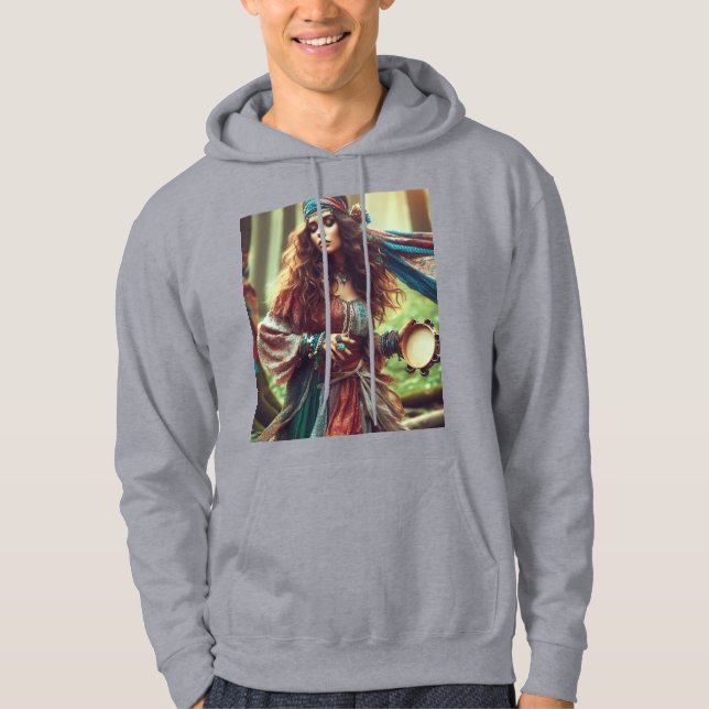 SUDADERA GITANA BAILANDO (Anverso)
