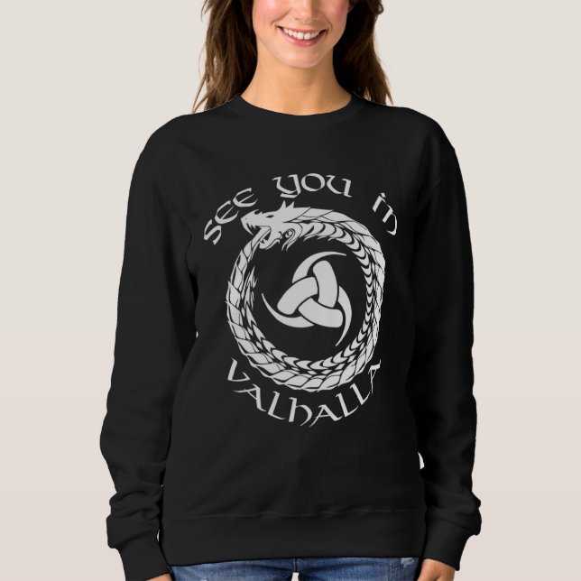 Sudadera Gjallarhorn Valhalla de Norse Mythology Odin (Anverso)