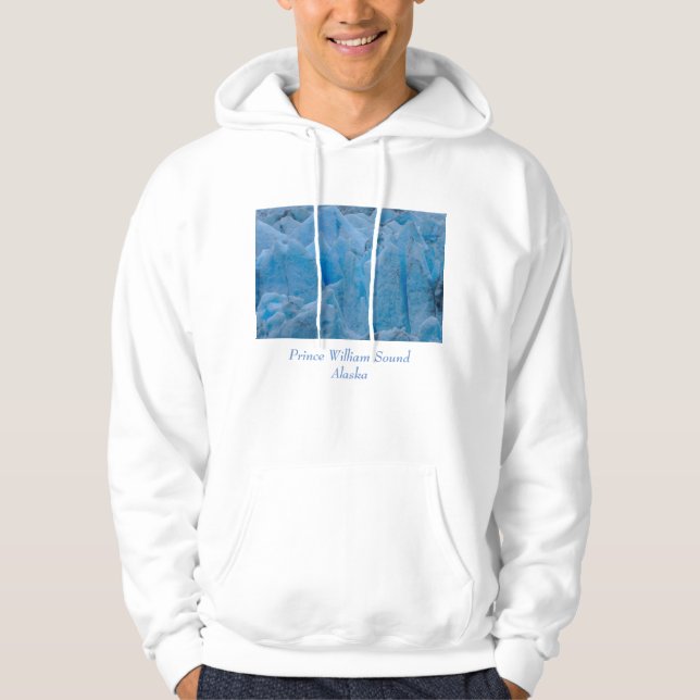 Sudadera Glaciar azul (Anverso)