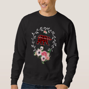 Sudadera Glam Mamáes osos Navidades familiares de Navidad P