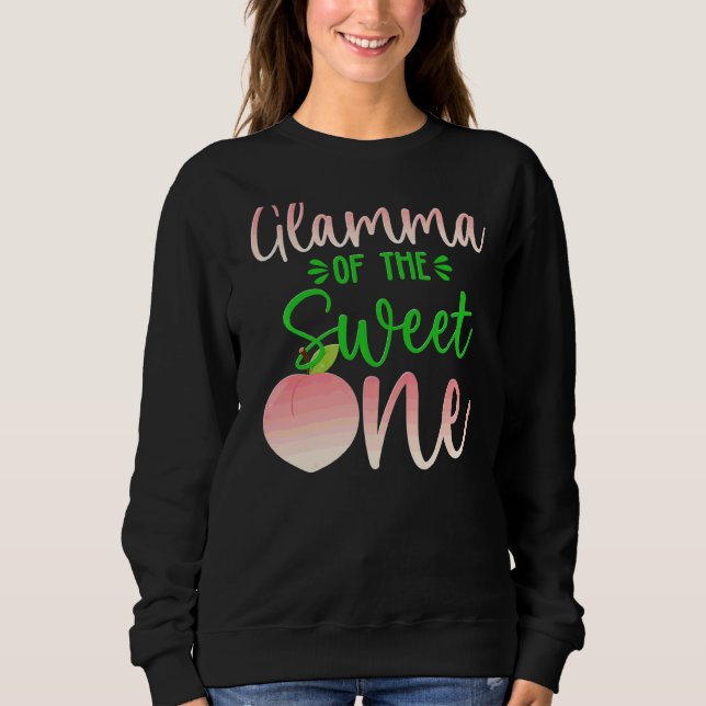 Sudadera Glamma De La Fruta De Primer Verano De Cumpleaños  (Anverso)