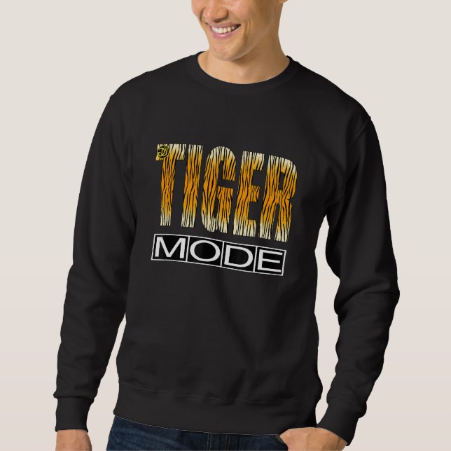 Sudadera Glamnu Tiger Mode Animal Men Youth (Anverso)