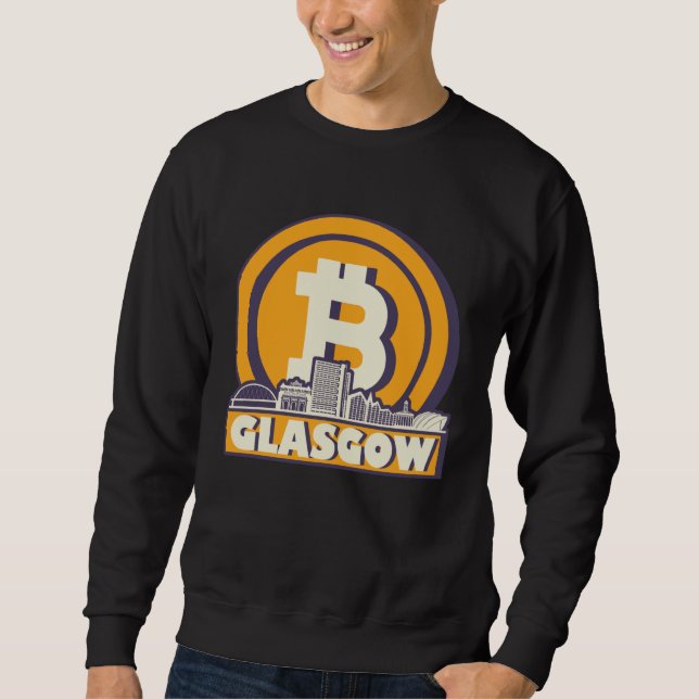 Sudadera Glasgow Bitcoin Maximalist (Anverso)