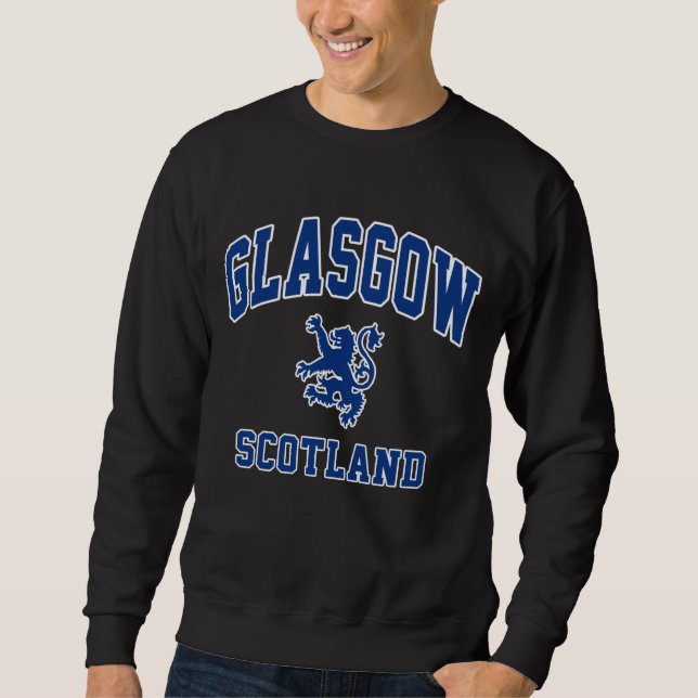 Sudadera Glasgow escocés (Anverso)