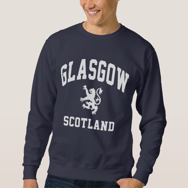 Sudadera Glasgow escocés (Anverso)