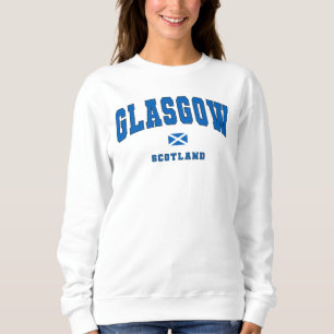 Sudadera Glasgow Scotland Uk Vintage College Style
