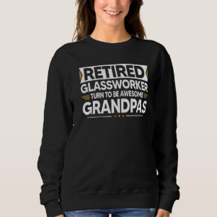 Sudadera Glassworker Retirado Se Convierte En Abuelos Incre