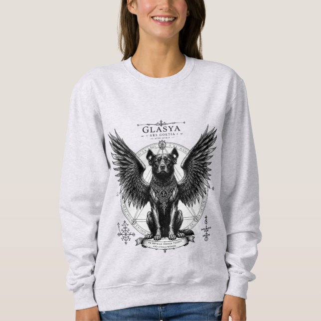 Sudadera Glasya Desatadas Alas de la Goetia (Anverso)