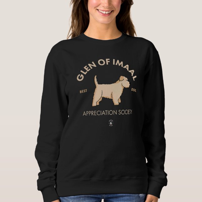 Sudadera Glen Of Imaal Terrier Apreciation Dog (Anverso)