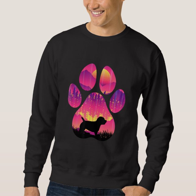 Sudadera Glen of Imaal Terrier Paw Mom Dad Dog  Women Men (Anverso)