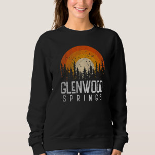 Sudadera Glenwood Springs Colorado CO Retro Style Vintage