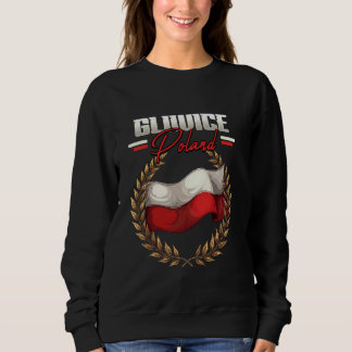 Sudadera Gliwice Poland Travel Polish Flag Polska
