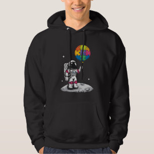 Sudadera Globo de astronauta autista Conciencia del autismo