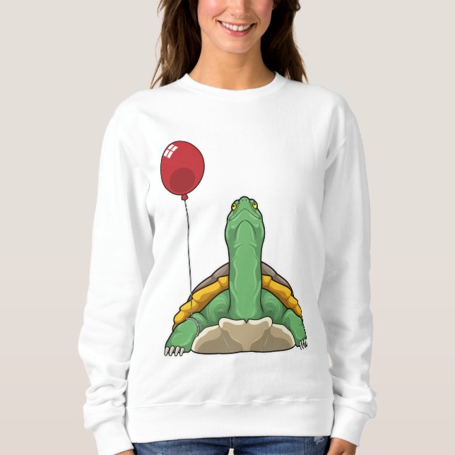 Sudadera Globo de tortuga (Anverso)
