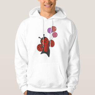 Sudadera Globos De Bicho De Ladybug Moscas Cutan Animales P
