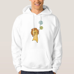Sudadera Globos De Gato Grande Para Niños De Animales Cuida