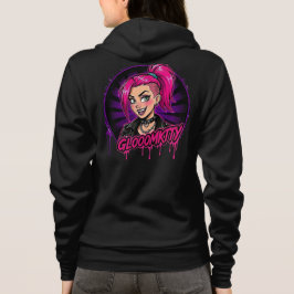 Sudadera Gloomkitty cierre
