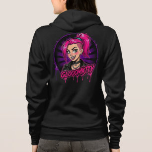 Sudadera Gloomkitty cierre