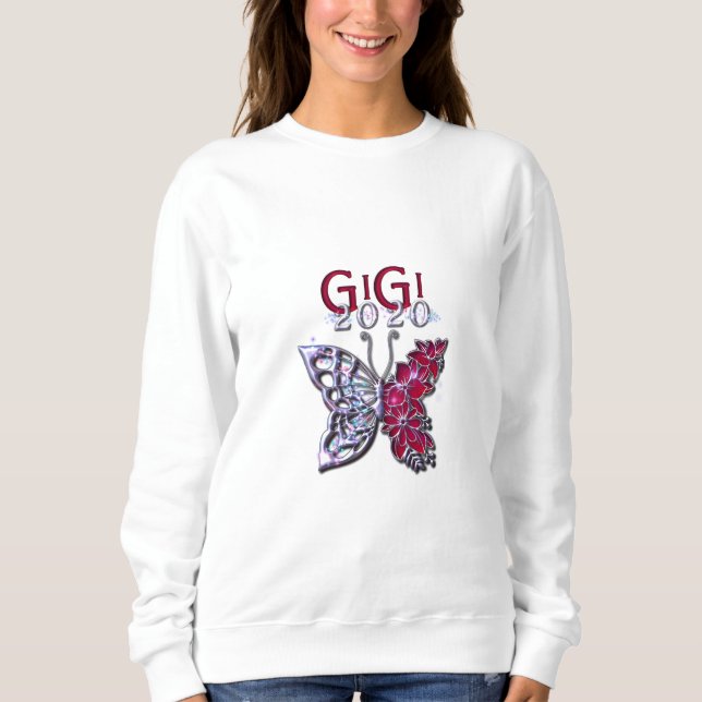 Sudadera Gloriosa mariposa GIGI 2020 (Anverso)