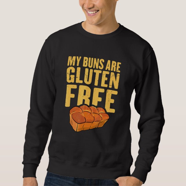 Sudadera Gluten Free Lifestyle Bread Celiac Enfermedad Awar (Anverso)