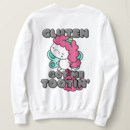 Sudadera Gluten Me Consiguió Tootin - Enfermedad Celiaca