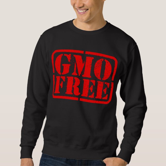 Sudadera GMO libre - Rojo (Anverso)