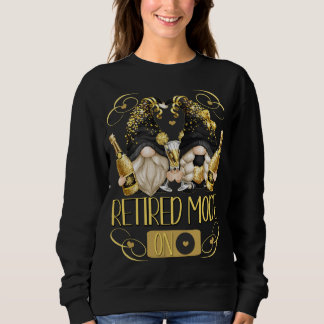 Sudadera Gnomas De Jubilación Graciosos Para Mujeres Jubila