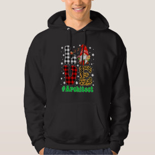 Sudadera Gnome arquitecto divertido de Navidad con estampad