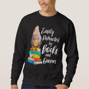 Sudadera Gnome de jardín distrado fácilmente por Boo de lib