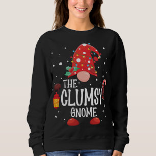 Sudadera Gnome de los Navidades familiares que coinciden co