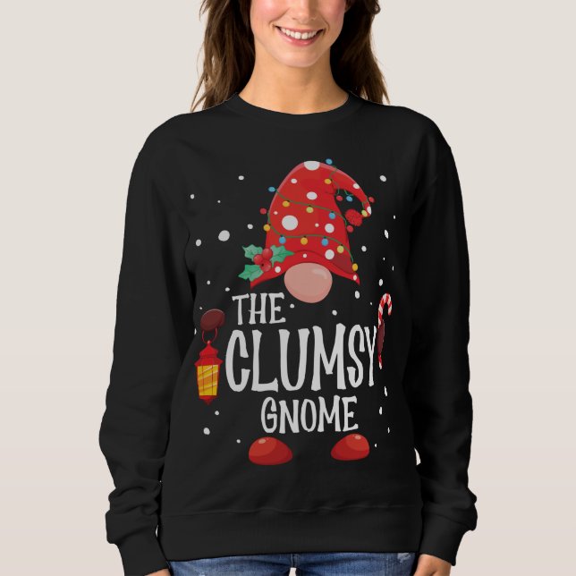Sudadera Gnome de los Navidades familiares que coinciden co (Anverso)