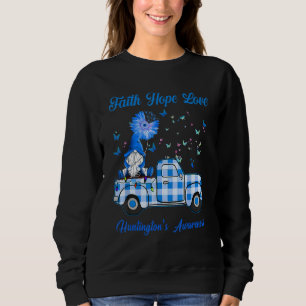 Sudadera Gnome Faith Hope ama la conciencia de Huntington