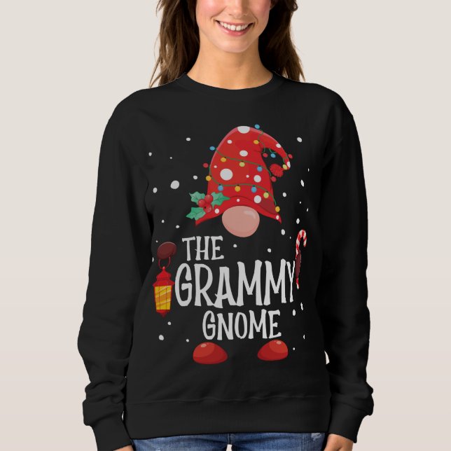 Sudadera Gnome Gnome Gnome Familia Navidades Grammy (Anverso)