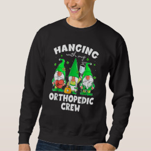 Sudadera Gnome gracioso colgado con enfermera ortopédica St