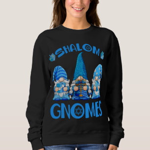 Sudadera Gnome Hanukkah Funny Jewish Shalom Gnomes Chanukah