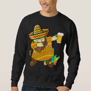 Sudadera Gnome mexicano de dabeo Cinco de Mayo Poncho Sombr
