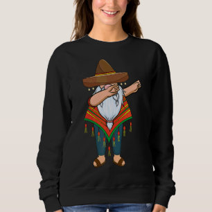 Sudadera Gnome mexicano de dabeo Cinco de Mayo Poncho Sombr