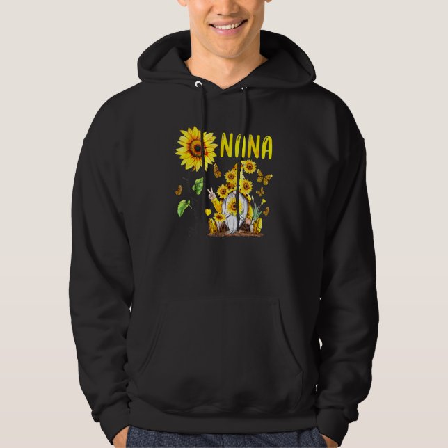 Sudadera Gnome Nanna Sunflower Love (Anverso)
